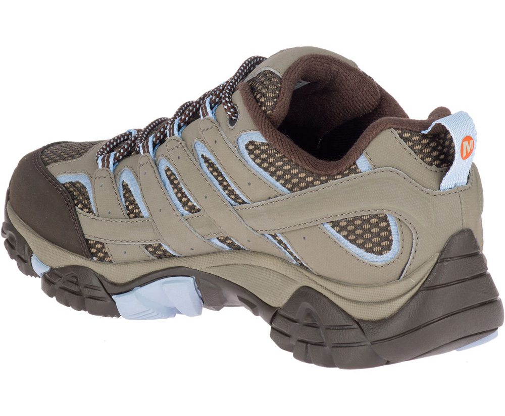 Buty Trekkingowe Merrell Damskie Szare - Moab 2 Gore-Tex® - 536948-OJR